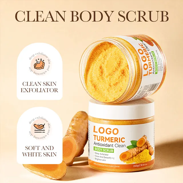 turmeric body scrub