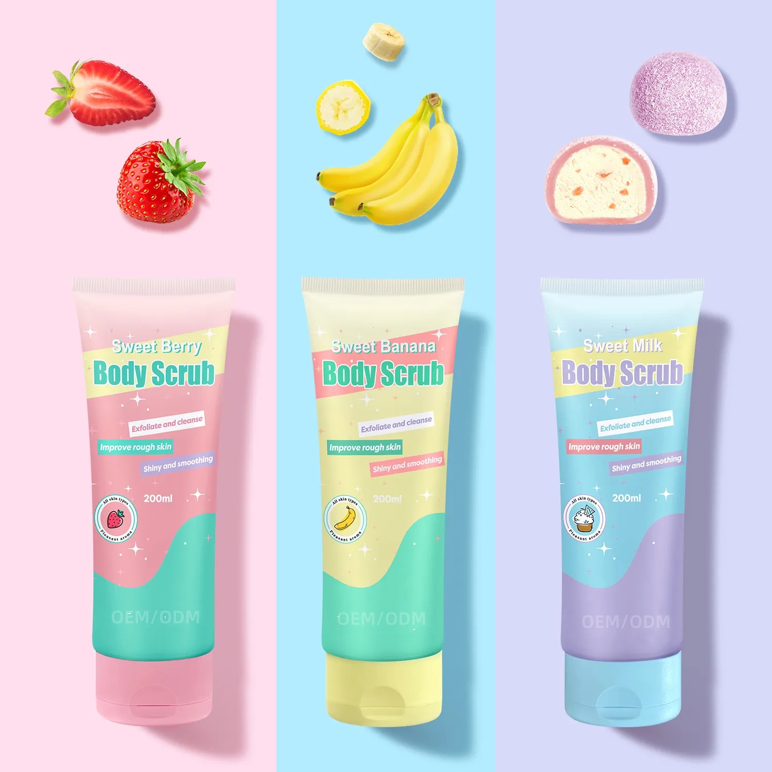 Fruit body scrub