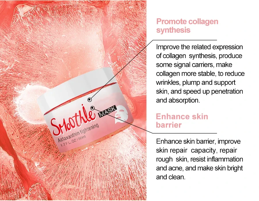 Astaxanthin jelly mask