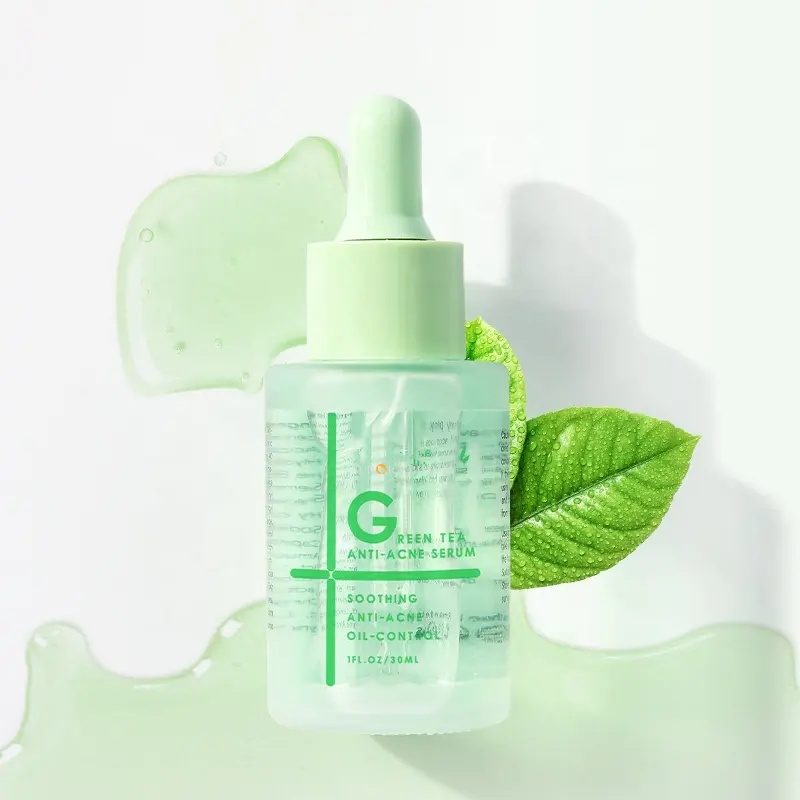 Green Tea Oil-control Anti-acne Soothing Facial Serum